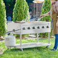 Backyard Pro LPG48 48in Stainless Steel Liquid Propane Outdoor Grill 554LPG48